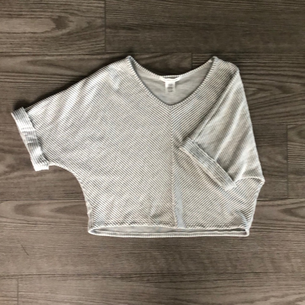 Striped crop top